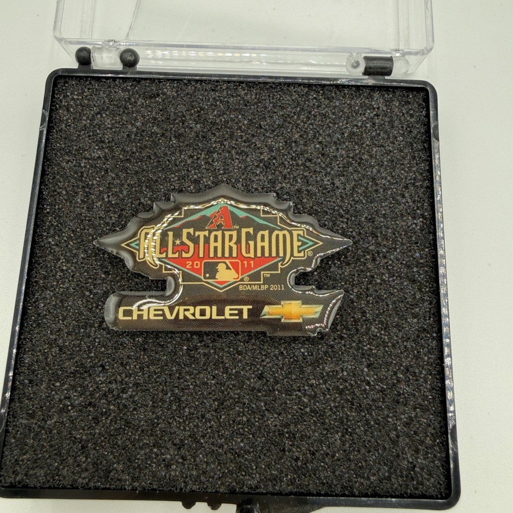 2011 MLB All Star Game Arizona Diamondbacks Chevrolet Collectible Pin with Case